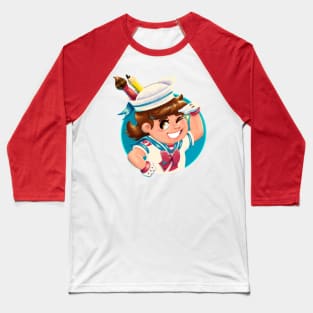 SailorAnna07 Logo Baseball T-Shirt